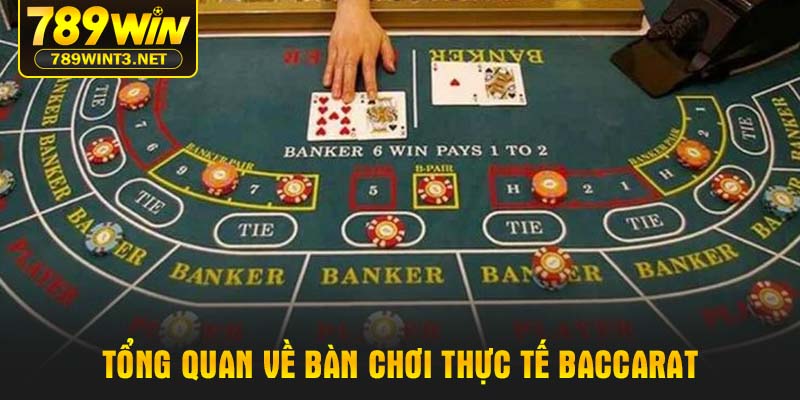 Tổng quan về bàn chơi thực tế Baccarat