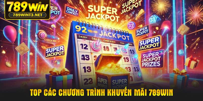 Top các chương trình khuyến mãi 789WIN